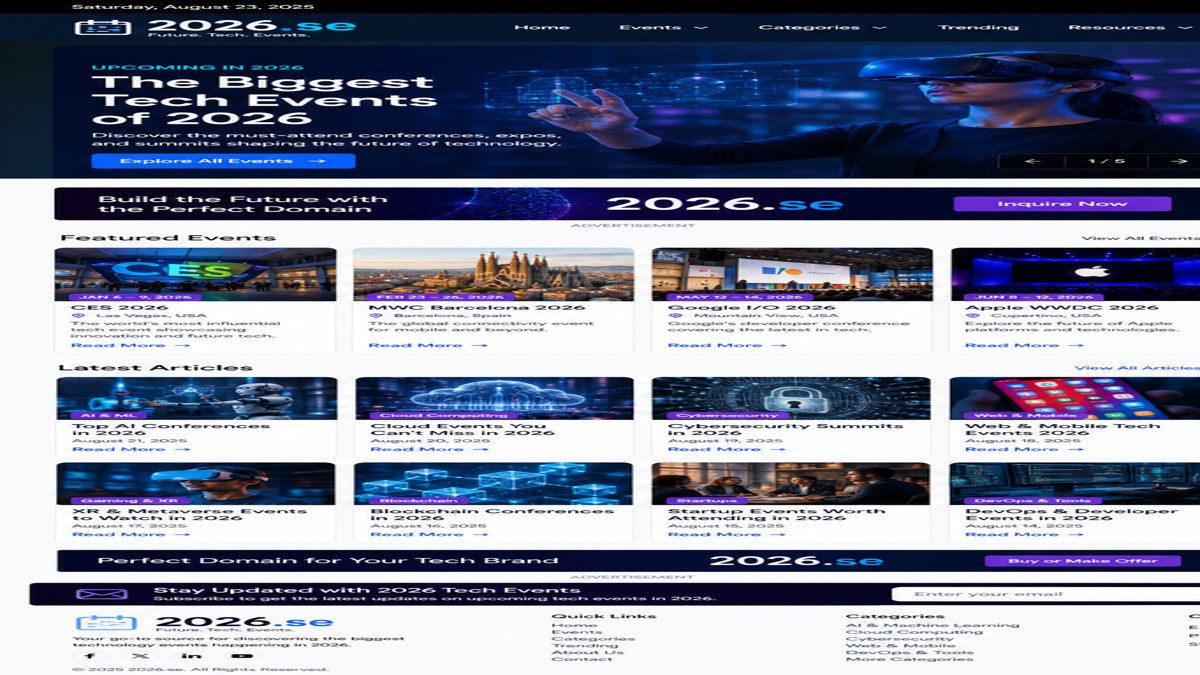 AI-generated technology event illustration for Quantum Computing Events in 2026