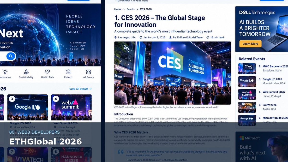 ETHGlobal 2026 AI-generated editorial event image